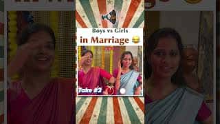 Boys vs Girls in Marriage | Marriage Sothanaigal | Micset #shorts